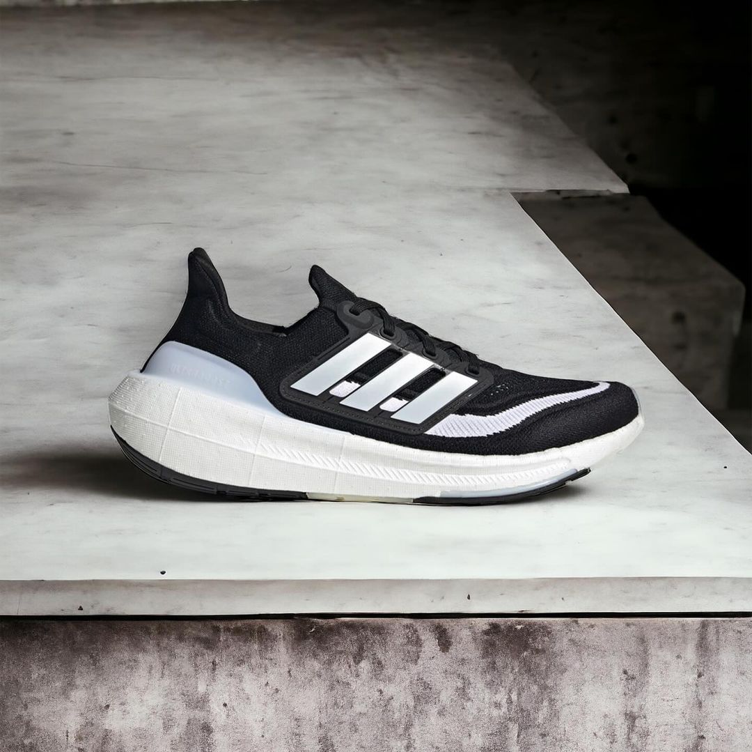 Adidas ULTRABOOST LIGHT BLACK WHITE